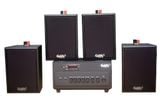 [Diện tích 80m2 + 2 Kênh] A384PU_TH-2K Goldsound 2 vùng âm lượng 380w + 4 loa Goldsound V25C_TH, loa được thiết kế riêng cho quán, bật lớn không tạp âm, miễn phí công lắp đặt, bảo hành dài hạn 5 năm.