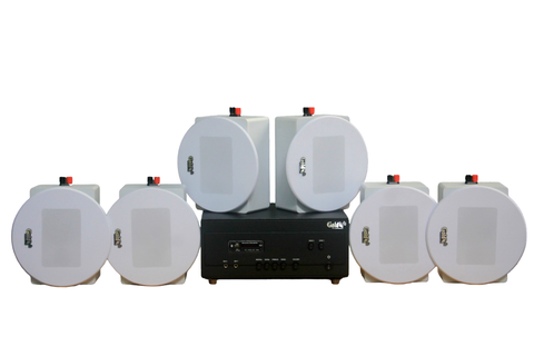 [Diện tích 120m2 + 2 Kênh] A907PU-2K Goldsound 2 vùng âm lượng 900w + 6 loa Goldsound VAT38, loa được thiết kế riêng cho quán, bật lớn không tạp âm, miễn phí công lắp đặt, bảo hành dài hạn 5 năm.
