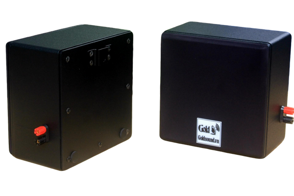 Loa Goldsound vệ tinh treo tường V23DA (số lượng 01 loa), công suất 23w, loa bass 4 inch, treble 2 inch, kích thước rộng 22 cm, cao 22 cm, sâu 14 cm, bảo hành dài hạn 5 năm.