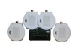 [Diện tích 80m2 + 2 Kênh] A384PU-2K Goldsound 2 vùng âm lượng 380w + 4 loa âm trần Goldsound VAT38 - 38w, loa được thiết kế riêng cho quán, bật lớn không tạp âm, miễn phí công lắp đặt, bảo hành dài hạn 5 năm.