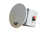 Loa vệ tinh âm trần Goldsound VAT12-SG Gold4cafe (1 loa) - công suất 12w, củ loa toàn dải cả âm Bass &Tress 3 inch, loa được thiết kế đập chậm để phù hợp với style quán dịch vụ, kích thước 12.5x19.5x10.5 cm (C - R - S); chất liệu thùng gỗ 100%.