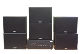 [Diện tích 180m2 + 02 Kênh] Amply A918PU_DA - 2K Goldsound 2 vùng âm lượng 1200w + 6 loa Goldsound V130_DA - 130w, loa được thiết kế riêng cho quán, bật lớn không tạp âm, miễn phí công lắp đặt, bảo hành dài hạn 5 năm.