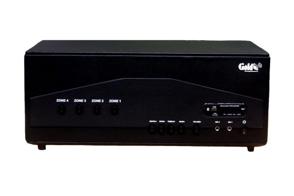 Amply A917PU_DA - 4K: 4 phân vùng đầu ra (1500w, đủ kết nối Bluetooth, RCA, AV, USB)