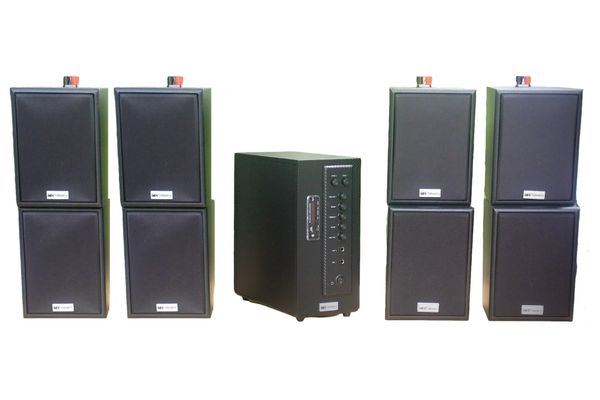 [Diện tích 160m2 + 02 Kênh] AMT384_SG Goldsound 2 vùng âm lượng 380w + 8 loa Goldsound V25C_SG 25w, loa được thiết kế riêng cho quán, bật lớn không tạp âm, miễn phí công lắp đặt, bảo hành dài hạn 5 năm