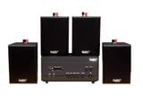 [Diện tích 80m2 + 2 Kênh] A907PU-2K Goldsound 2 vùng âm lượng 900w + 4 loa Goldsound V25C, loa được thiết kế riêng cho quán, bật lớn không tạp âm, miễn phí công lắp đặt, bảo hành dài hạn 5 năm.