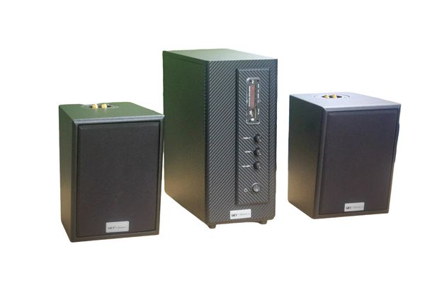 [Diện tích 40m2] AMT155_TH Goldsound 2 vùng âm lượng 150w + 2 loa Goldsound V25C_TH 25W, loa được thiết kế riêng cho quán, bật lớn không tạp âm, miễn phí công lắp đặt, bảo hành dài hạn 5 năm.