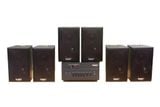 [Diện tích 120m2 + 02 Kênh] A384_SG Goldsound 2 vùng âm lượng 380w + 6 loa Goldsound V40C_SG 40w, loa được thiết kế riêng cho quán, bật lớn không tạp âm, miễn phí công lắp đặt, bảo hành dài hạn 5 năm.