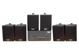 [Diện tích 120m2 + 2 Kênh] A907PU-2K Goldsound 2 vùng âm lượng 900w + 6 loa Goldsound V25C, loa được thiết kế riêng cho quán, bật lớn không tạp âm, miễn phí công lắp đặt, bảo hành dài hạn 5 năm