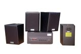 [Diện tích 80m2 + 2 Kênh] Amply A501_TH Goldsound 500w + 4 loa Goldsound V25C_TH 25w, loa được thiết kế riêng cho quán, bật lớn không tạp âm, miễn phí công lắp đặt, bảo hành dài hạn 5 năm.