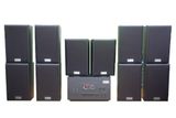 Loa treo tường, phát nhạc nền thông báo: A907w Goldsound 2 vùng âm lượng 900w + 10 loa Goldsound V40C 40w, loa được thiết kế riêng cho quán, bật lớn không tạp âm, miễn phí công lắp đặt, bảo hành dài hạn 5 năm.