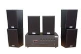 [Diện tích 120m2 + 06 Kênh] A384_TH-6K Goldsound 6 vùng âm lượng 1200w + 6 loa Goldsound V40C_TH 40w, Amply 4 - 6 vùng âm lượng, loa được thiết kế riêng cho quán, bật lớn không tạp âm, miễn phí công lắp đặt, bảo hành dài hạn 5 năm.