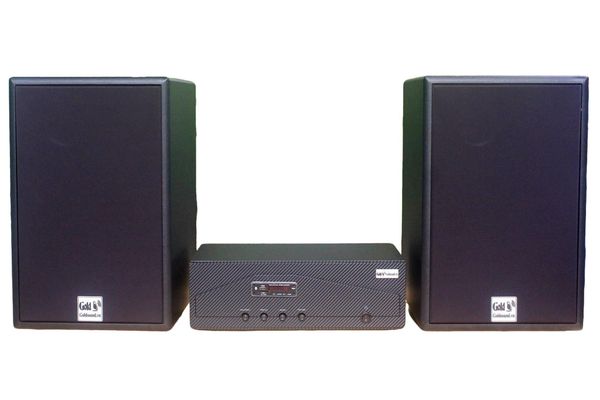 [Diện tích 80m2 + 02 Kênh] A918_TH Goldsound 2 vùng âm lượng 1200w + 2 loa Goldsound ngoài trời V230NT_TH 200w, loa được thiết kế riêng cho quán, bật lớn không tạp âm, miễn phí công lắp đặt, bảo hành 12 tháng