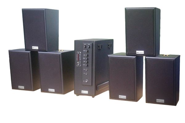 [Diện tích 120m2 + 02 Kênh] AMT907_TH Goldsound 2 vùng âm lượng 900w + 6 loa Goldsound V40C_TH 40w, loa được thiết kế riêng cho quán, bật lớn không tạp âm, miễn phí công lắp đặt, bảo hành dài hạn 5 năm.