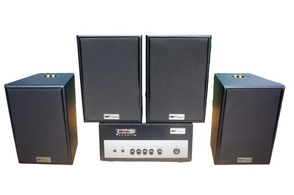 [Diện tích 80m2 + 02 Kênh] Amply A401 + 04 loa vt V40C