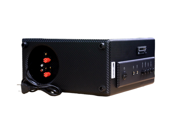 Loa cafe, Loa nhà hàng: Amply AMT154 Bluetooth Goldsound (150w, đủ kết nối Bluetooth, RCA, AV, USB) - Amply gold4cafe, loa cho quán, loa cho nhà hàng, spa