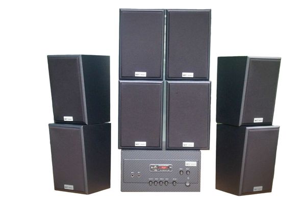 [Diện tích 160m2 + 02 Kênh] A907_TH Goldsound 2 vùng âm lượng 900w + 8 loa Goldsound V40C_TH 40w, loa được thiết kế riêng cho quán, bật lớn không tạp âm, miễn phí công lắp đặt, bảo hành dài hạn 5 năm.