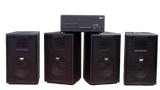 [Diện tích 160m2 + 04 Kênh] A917PU-4K Goldsound 4 vùng âm lượng 1500w + 4 loa Goldsound V258PU, Amply 4 - 6 vùng âm lượng, loa được thiết kế riêng cho quán, bật lớn không tạp âm, miễn phí công lắp đặt, bảo hành dài hạn 5 năm.