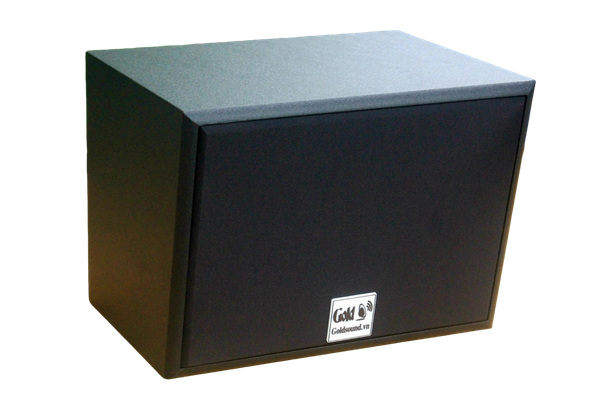 Loa Goldsound vệ tinh treo tường V130_SG (Số lượng 1 loa), công suất 130w, loa bass 20 cm, treble 10 cm, kích thước rộng 37 cm, cao 27.5 cm, sâu 28.5 cm, bảo hành dài hạn 5 năm.