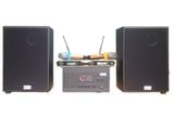 [Diện tích 50m2 + 2 Kênh] Dàn hát K230Mi (Amply 1200w + Loa K230 + 2 Micro không dây)