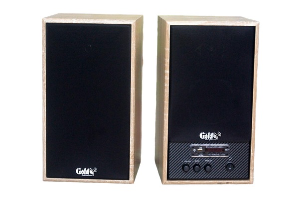Loa GS31 2.0 Bluetooth, công suất 160w, Bass 4 inch, Tress 2 inch, bluetooth 5.0, cổng rca, khe usb, thiết kế loa thùng gỗ cao 38 cm, rộng 21 cm, sâu 21.5 cm. Bảo hành 12 tháng