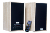 Loa GS31 2.0 Bluetooth, công suất 160w, Bass 4 inch, Tress 2 inch, bluetooth 5.0, cổng rca, khe usb, thiết kế loa thùng gỗ cao 38 cm, rộng 21 cm, sâu 21.5 cm. Bảo hành 12 tháng