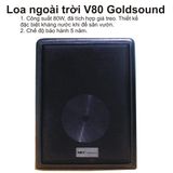 Loa vệ tinh treo tường sân vườn chống nước V80 - 80w (1 chiếc)