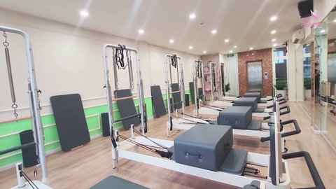 Loa cho phòng tập FourT Pilates Quận 7, loa được thiết kế riêng cho quán, bật lớn không tạp âm, miễn phí công lắp đặt, bảo hành dài hạn 5 năm