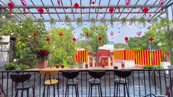 Loa Goldsound cho Nhiên Land Coffee & Tea, quận Gò Vấp, TP.HCM, loa được thiết kế riêng cho quán, bật lớn không tạp âm, miễn phí công lắp đặt, bảo hành dài hạn 5 năm