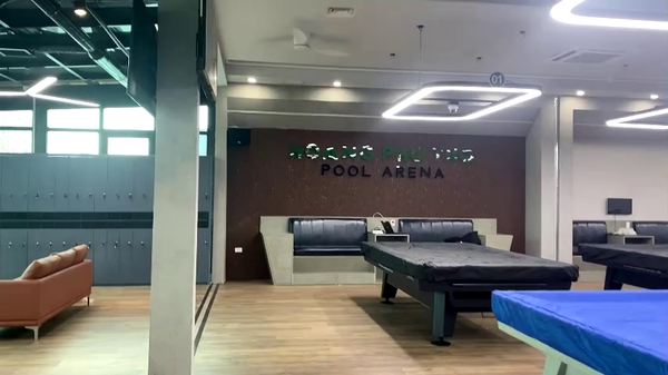 Loa Goldsound cho Hoang Phu Tho Pool Arena, Hà Nội, loa được thiết kế riêng cho quán, bật lớn không tạp âm, miễn phí công lắp đặt, bảo hành dài hạn 5 năm