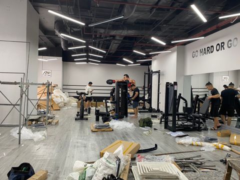 Loa Goldsound cho APF Private Training, Thanh Xuân, Hà Nội, loa được thiết kế riêng cho quán, bật lớn không tạp âm, miễn phí công lắp đặt, bảo hành dài hạn 5 năm.