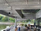 Loa Goldsound cho Nhà Thuyền tại Công Viên Thống Nhất, Hai Bà Trưng, Hà Nội, amply 2 kênh 380w, bluetooth 5.0, loa V23-23w, loa được thiết kế riêng cho quán, bật lớn không tạp âm, miễn phí công lắp đặt, bảo hành dài hạn 5 năm