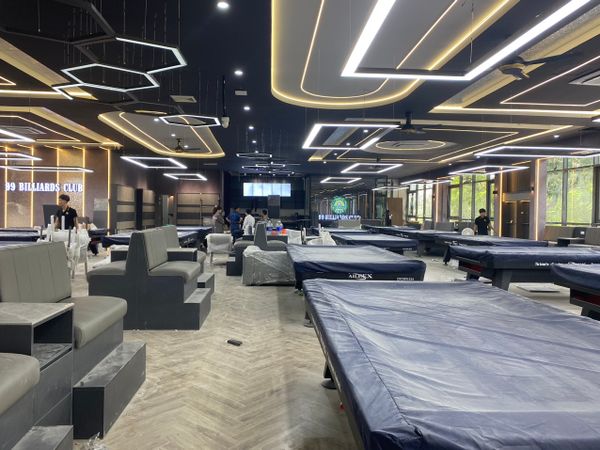 Loa Goldsound cho 99 billiards club (cơ sở 2), Hà Nội, loa được thiết kế riêng cho quán, bật lớn không tạp âm, miễn phí công lắp đặt, bảo hành dài hạn 5 năm