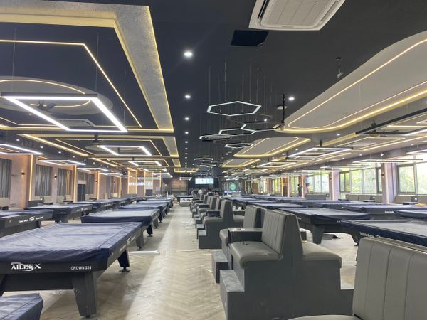 Loa Goldsound cho 99 billiards club (cơ sở 2), Hà Nội, loa được thiết kế riêng cho quán, bật lớn không tạp âm, miễn phí công lắp đặt, bảo hành dài hạn 5 năm