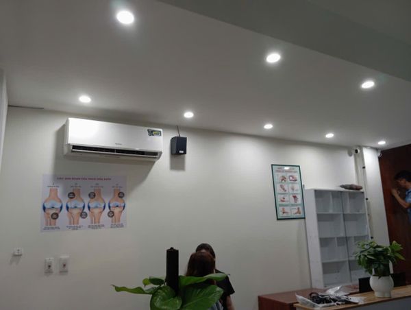Loa Goldsound cho Phục Linh Cơ Sở Hà Đông, amply 200w, bluetooth 5.0, loa treo tường 13w, loa được thiết kế riêng cho quán, bật lớn không tạp âm, miễn phí công lắp đặt, bảo hành dài hạn 5 năm