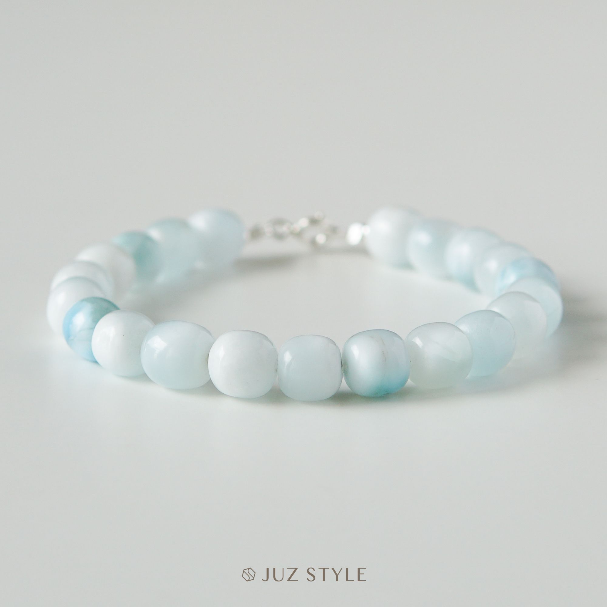  Vòng tay đá Larimar 7mm 