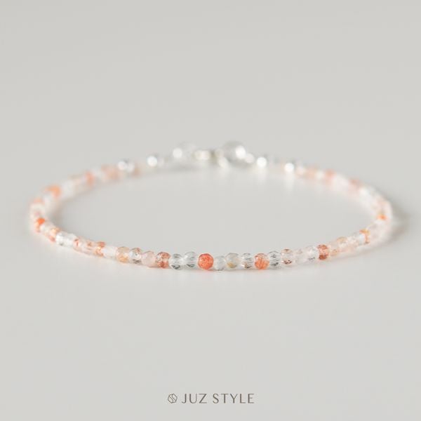  Vòng tay đá sunstone Arusha 2mm 