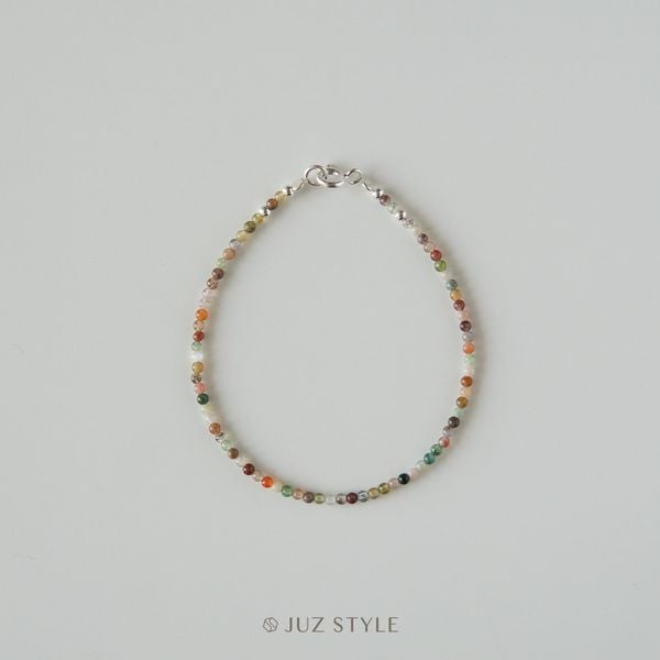  Vòng tay đá Indian Agate 1.9mm 