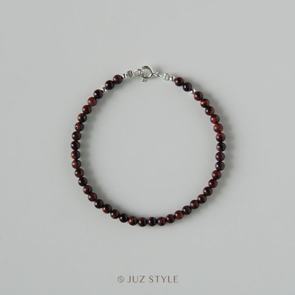  Vòng tay đá Red tiger’s eye 3.4mm 