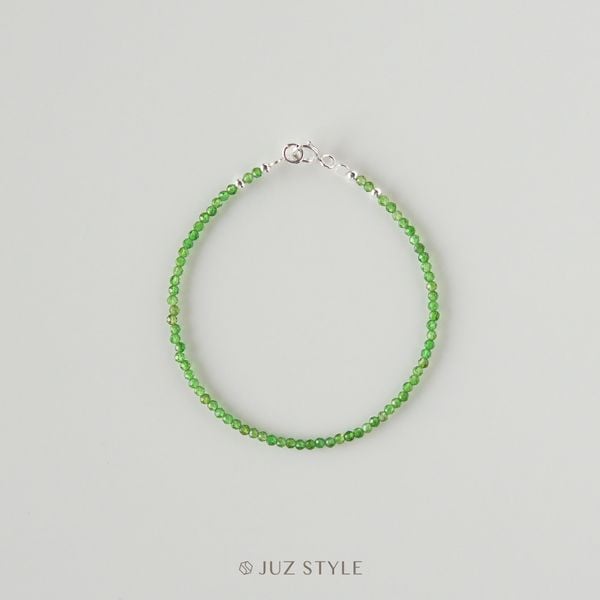  Vòng tay đá Diopside 1.9mm 