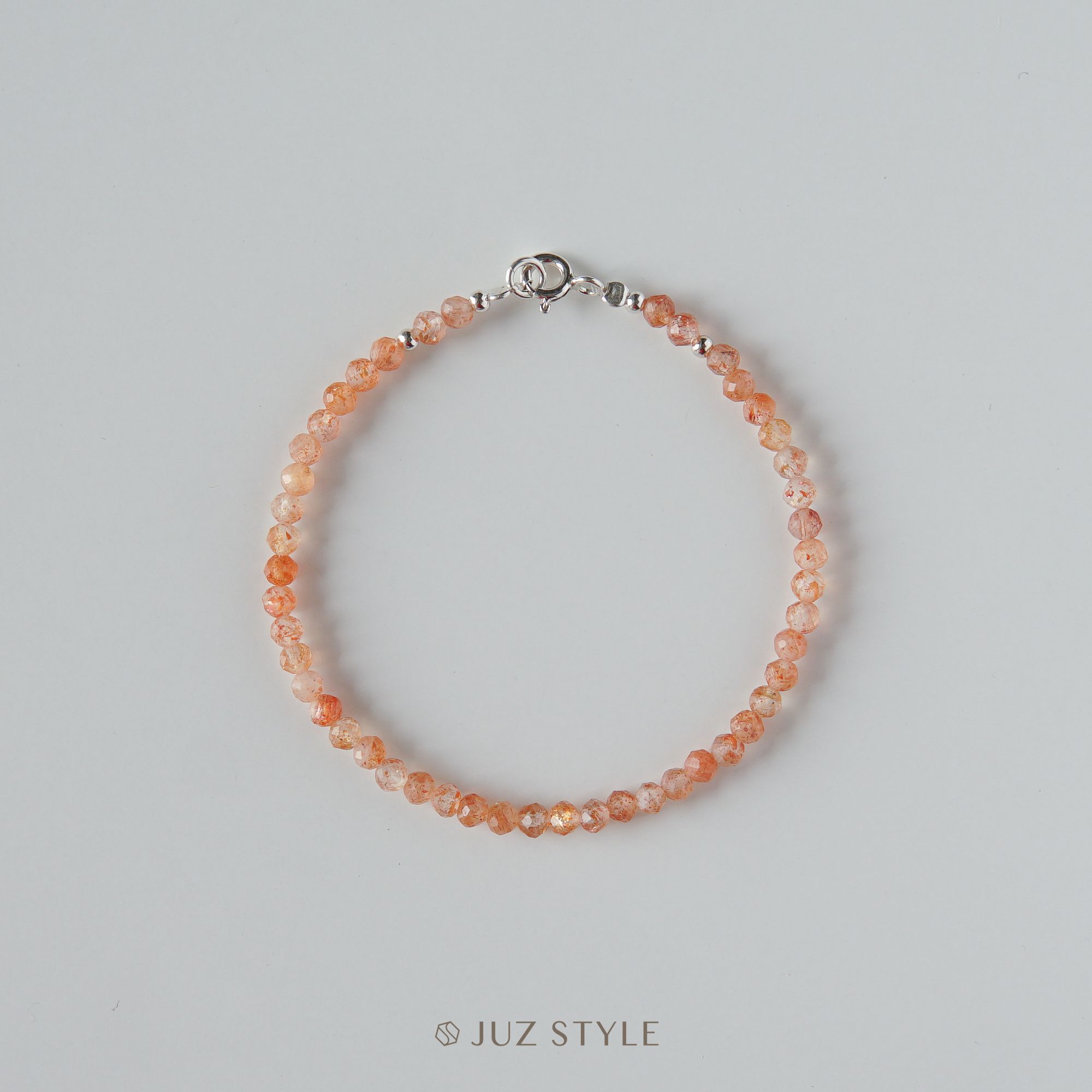  Vòng tay đá Sunstone 3mm 