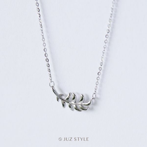  Dây chuyền bạc Feather 