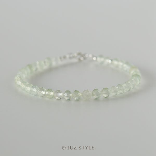  Vòng tay đá Prehnite 4.2mm 