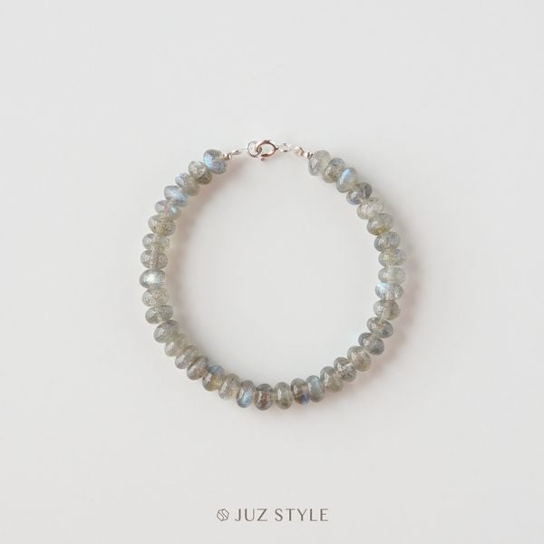  Vòng tay đá Labradorite 6x4mm 