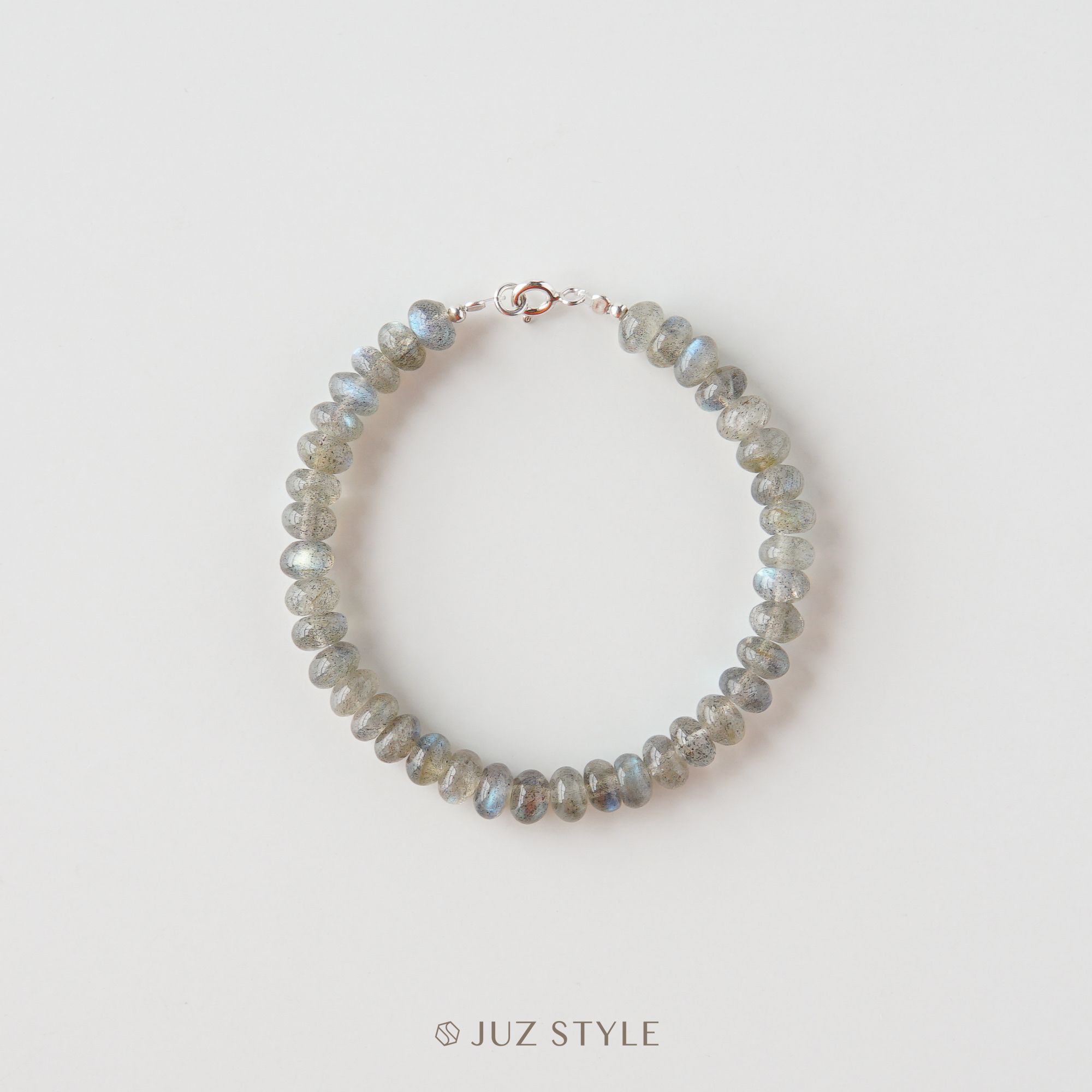  Vòng tay đá Labradorite 6x4mm 