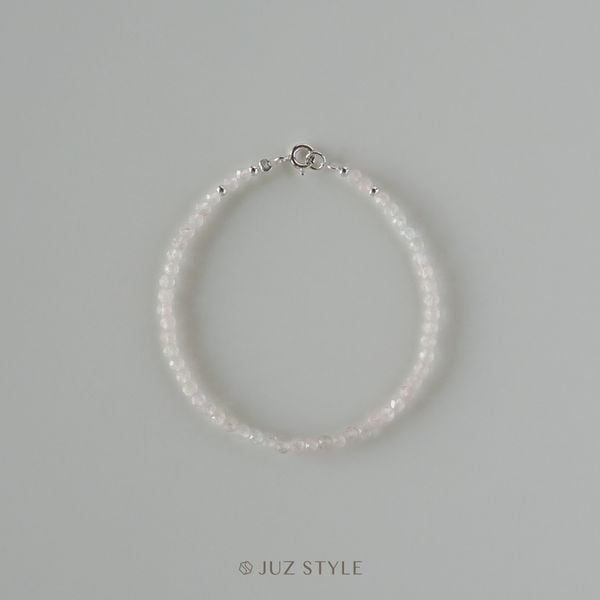  Vòng tay đá Beryls hồng 3mm 