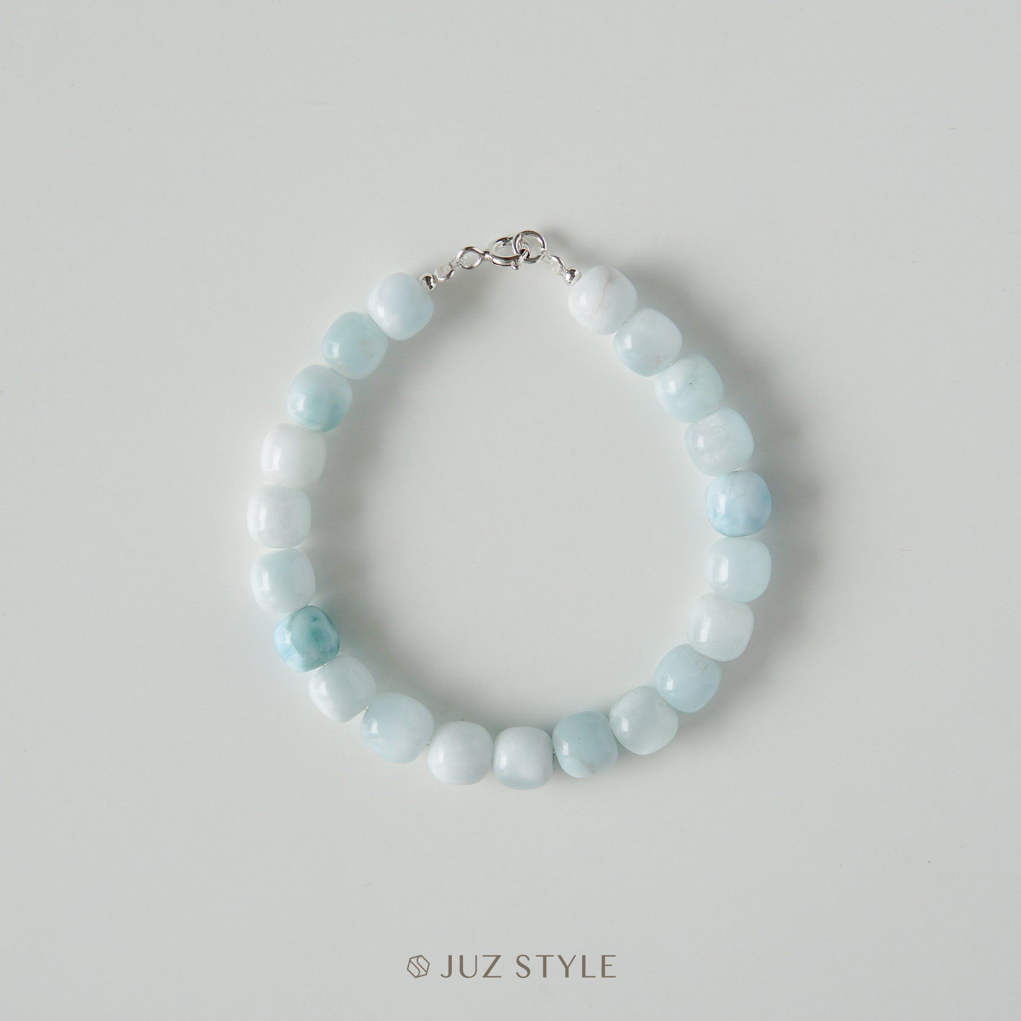  Vòng tay đá Larimar 7mm 