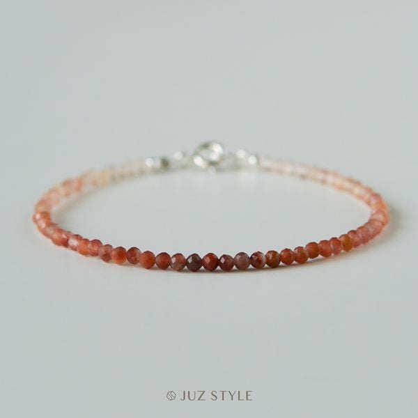  Vòng tay đá Red quartz ombré 2.4mm 