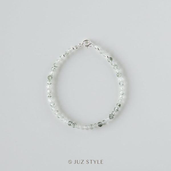  Vòng tay đá Green phantom quartz 3.3mm 