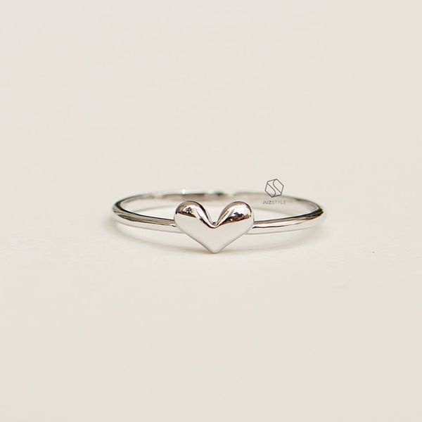  Nhẫn bạc Tiny heart 
