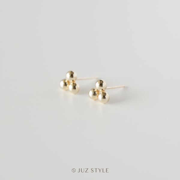  Bông tai vàng 9K Trio 